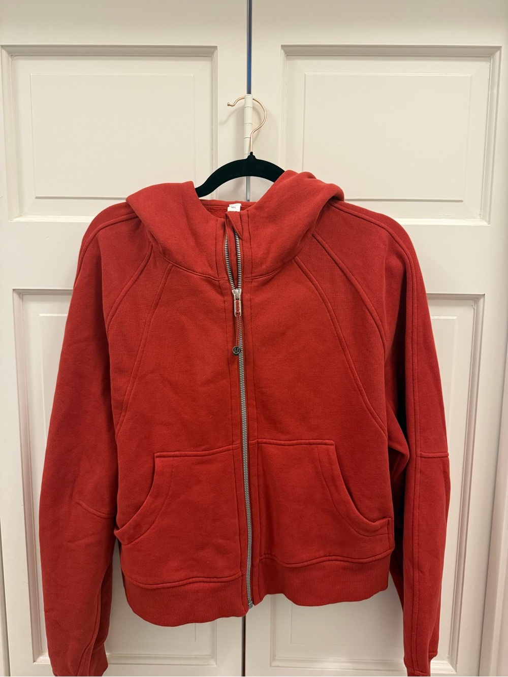 lululemon athletica Rust Red Full-Zip Hoodie